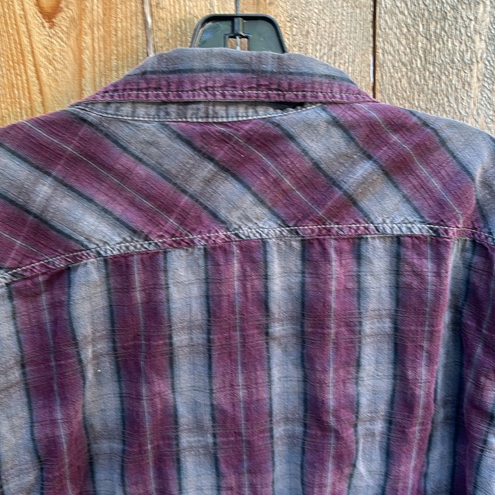Chalc unisex flannel button down shirt xxl 100 cotton - Picture 9 of 9